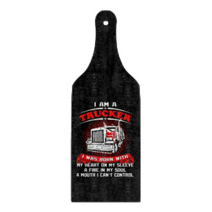 Ich bin ein LKW Schneidebrett