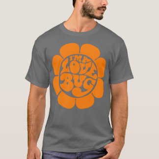 Ich bin ein Love Bug Retro 60er Hippie Herbie Flow T-Shirt