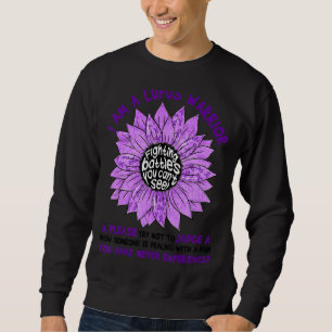 Ich bin ein Lupus-Krieger Bitte versuchen Sie, Lup Sweatshirt