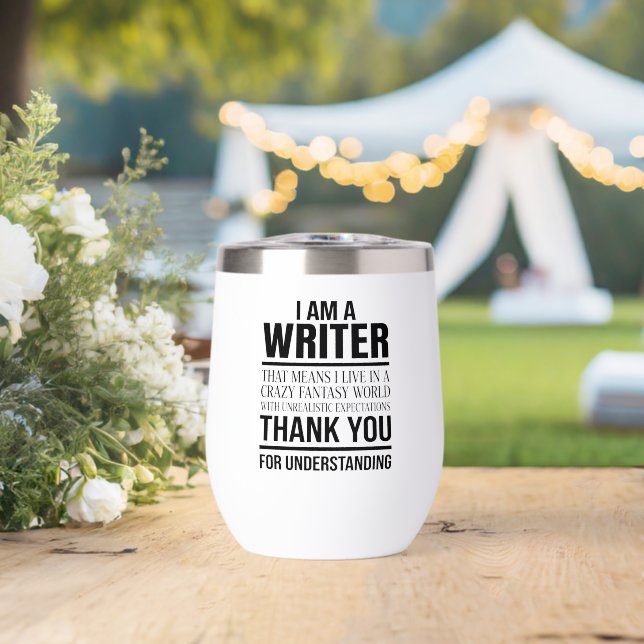 Ich bin ein lustiger Autor Geschenk für Schriftste (Hochzeit (gedreht))