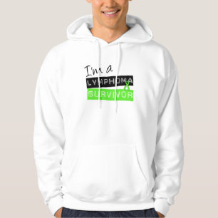 Ich bin ein Lymphom-Überlebender Hoodie