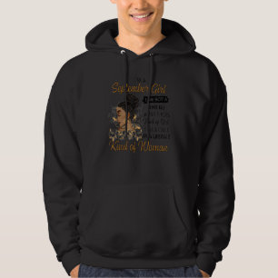 Ich bin ein Mädchen im September, ich bin kein Mäd Hoodie