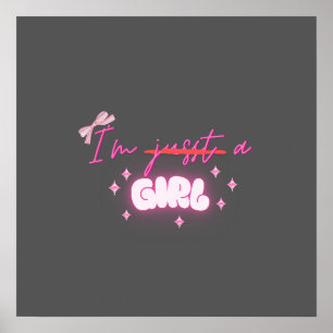 " Ich bin ein MÄDCHEN " Poster