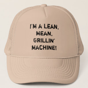 Ich bin ein Mageres, gemein, Grillin' Maschine! Truckerkappe