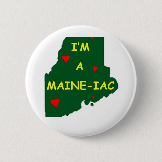 ICH BIN EIN MAINE IAC BUTTON (Vorderseite)