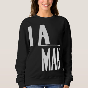 Ich bin ein Mann - Zivile Rechte Sweatshirt