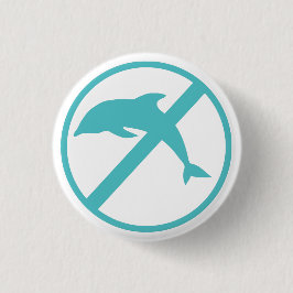 Ich bin ein Marinebiologe und ich hasse Delphine Button