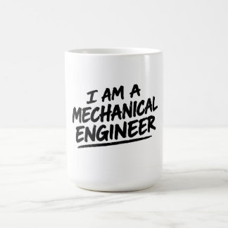 Ich bin ein Maschinenbauingenieur Fettgedruckte Br Kaffeetasse