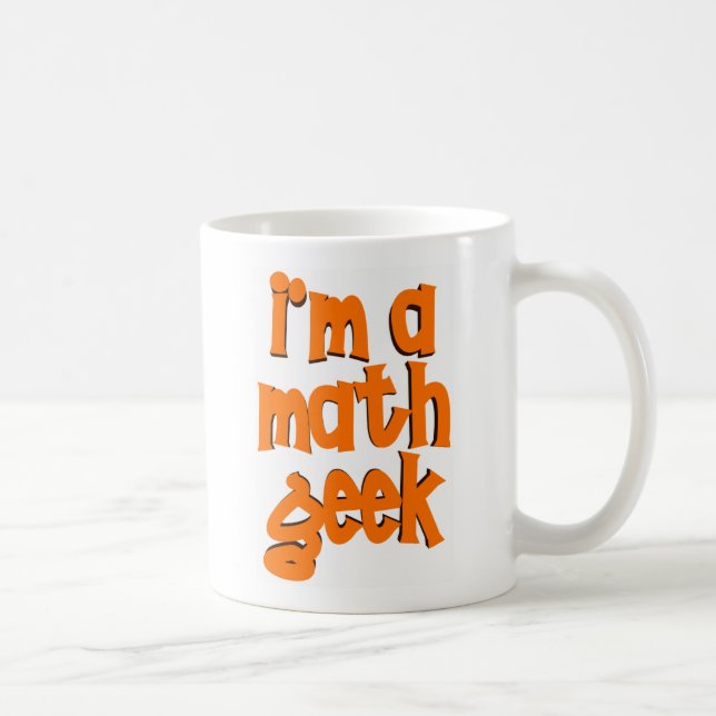 Ich bin ein Mathe-Aussenseiter Tasse (Rechts)