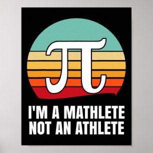 Ich bin ein Mathlete Happy Pi Day Poster