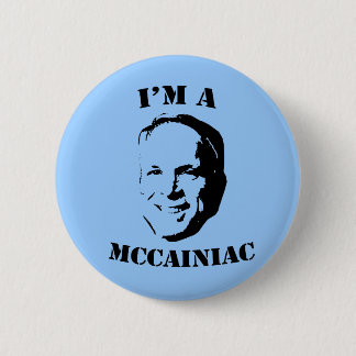 Ich bin ein McCainiac Button