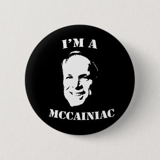 Ich bin ein McCainiac Knopf Button