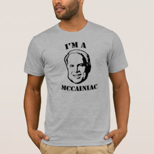 Ich bin ein McCainiac T - Shirt/John McCain T - T-Shirt