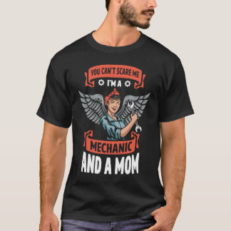 Ich bin ein Mechaniker und Mama-Automobil T-Shirt