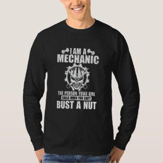 Ich bin ein Mechaniker, von dem die Person, die Ih T-Shirt
