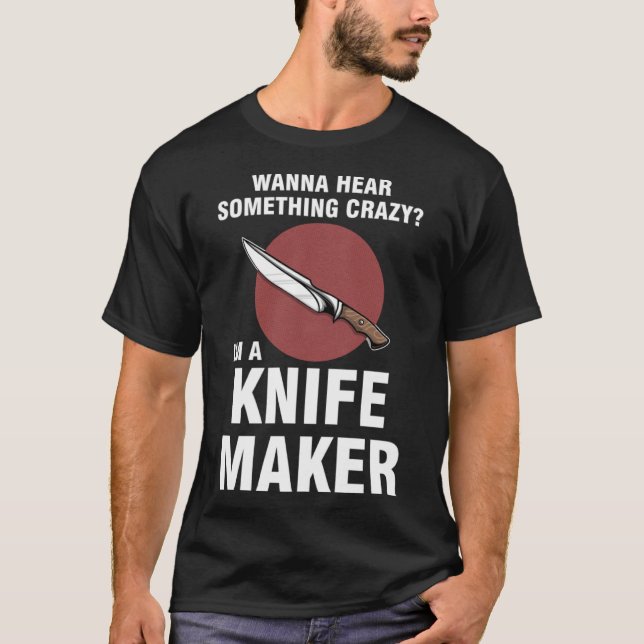 Ich bin ein Messer-Messer. T-Shirt (Vorderseite)