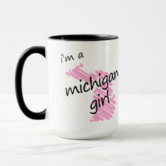 Ich bin ein Michigan-Mädchen Tasse