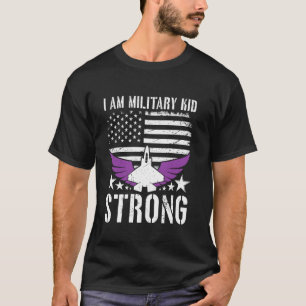 Ich bin ein militärisches Kind Starker Monat des m T-Shirt