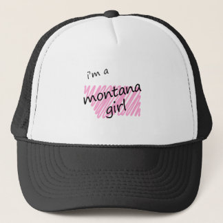 Ich bin ein Montana-Mädchen Truckerkappe