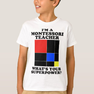 Ich bin ein Montessori-Lehrer - Montessori T-Shirt