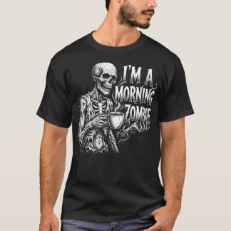Ich bin ein Morgen-Zombie T-Shirt