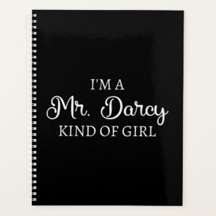 Ich bin ein Mr. Darcy Art Mädchen I Planer