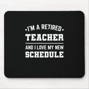 Ich bin ein müder Lehrer Mousepad