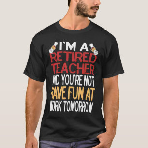 Ich bin ein müder Lehrer und du hast keinen Spaß b T-Shirt