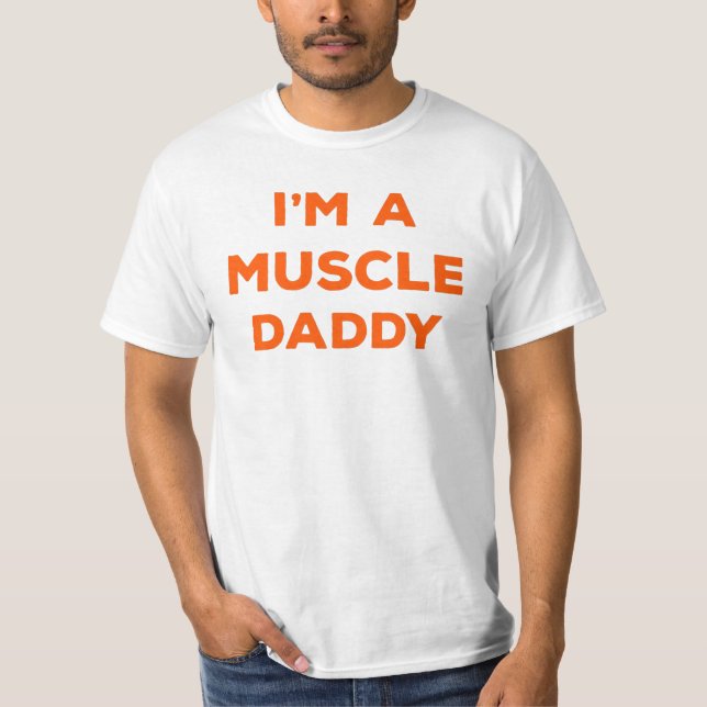 Ich bin ein Muscle Daddy Sleeveless Shirt (Vorderseite)