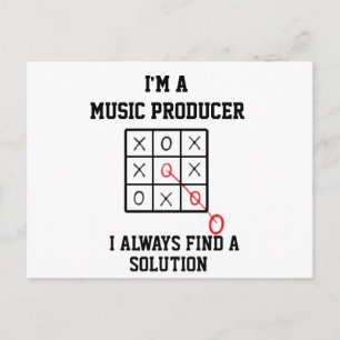 Ich bin ein Musikproduzent, ich finde immer eine L Postkarte