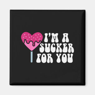 Ich bin ein Narr für deine lustigen Valentinstag-P Magnet