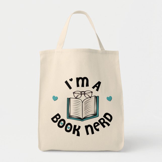 Ich bin ein Nerd aus dem Buch Tragetasche (Vorne)