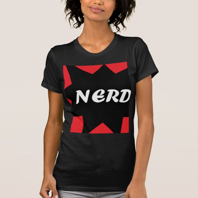 ICH BIN EIN NERD Offiziell T Shirt (Vorderseite)