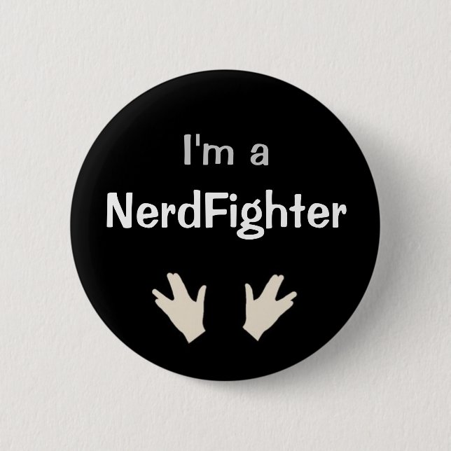 Ich bin ein NerdFighter - DFTBA Button (Vorderseite)