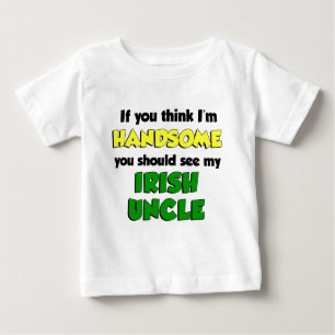 Ich bin ein netter irischer Onkel Baby T-shirt