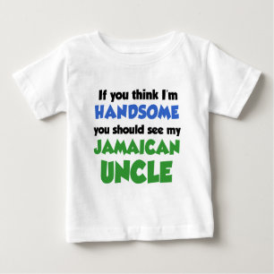 Ich bin ein netter jamaikanischer Onkel Baby T-shirt
