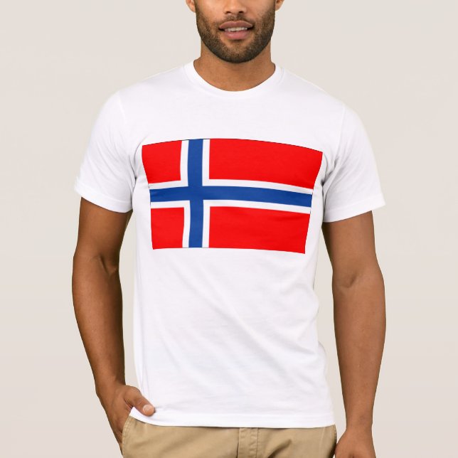 Ich bin ein norwegischer Amerikaner T-Shirt (Vorderseite)