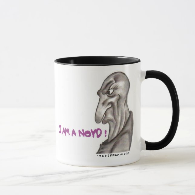 ICH BIN EIN NOYD! Klassische Tasse (Rechts)