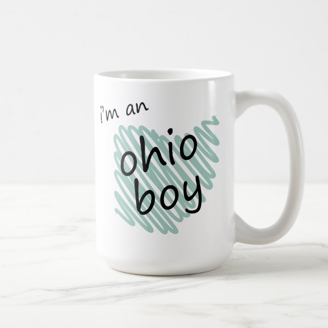 Ich bin ein Ohio-Junge Tasse (Rechts)