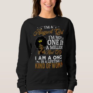 Ich bin ein Oktobermädchen, kein 1/1 Million Mädch Sweatshirt