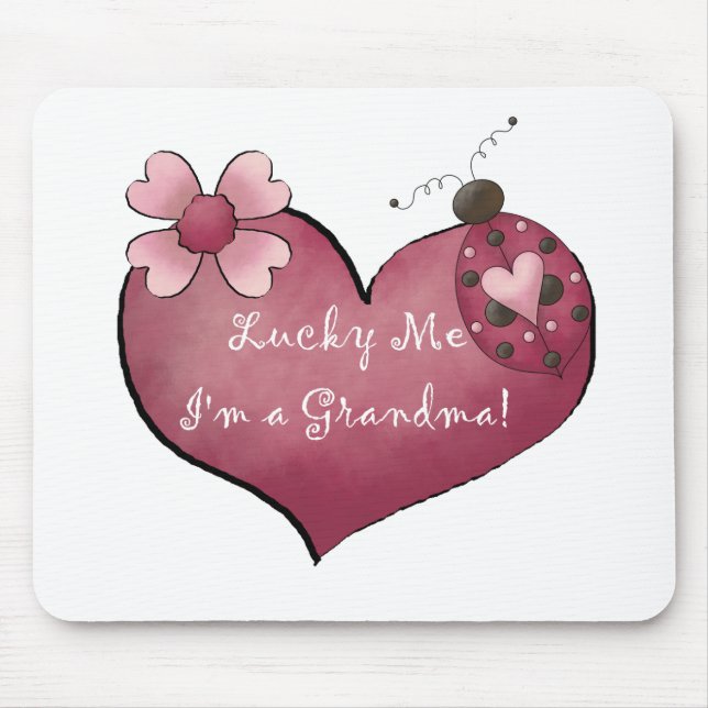 Ich bin ein Oma-Tshirts und Geschenke Mousepad (Vorne)