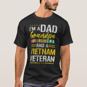 Ich bin ein Opa-Vater und ein Veteran-Vater aus Vi T-Shirt