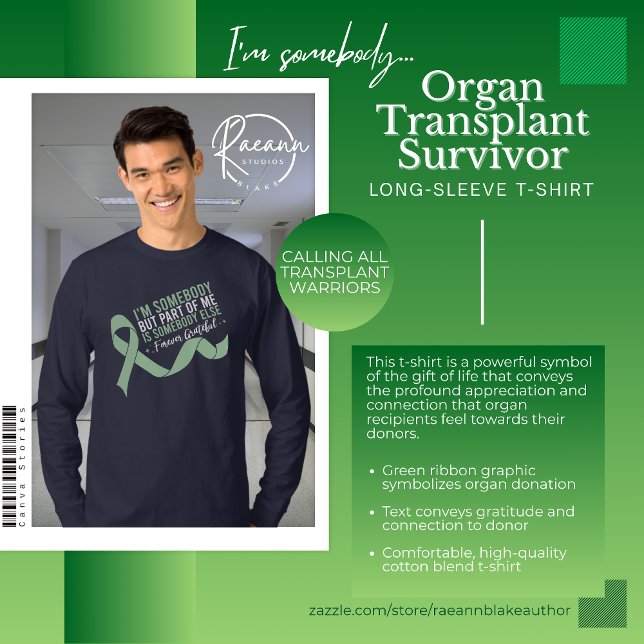 Ich bin ein Organtransplantatüberträger-T - Shirt (Von Creator hochgeladen)