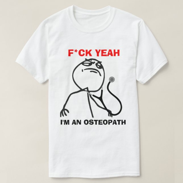 Ich bin ein Osteopath T-Shirt (Design vorne)