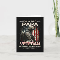 Ich bin ein Papa, Vater und Veteran, stolzer Vater
