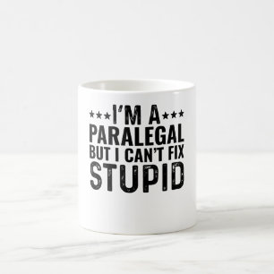 Ich bin ein Paralegal, aber ich kann keinen Dummko Kaffeetasse