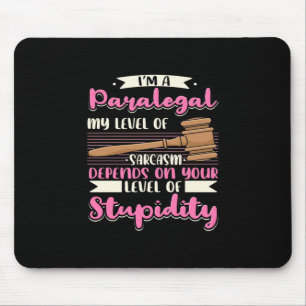 Ich bin ein Paralegal Mousepad
