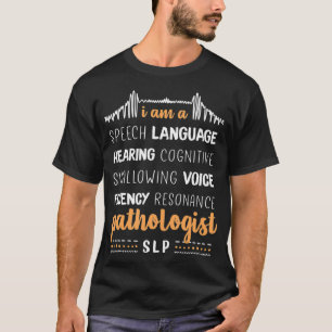 Ich bin ein Pathologe Speech Language Pathologist T-Shirt
