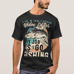 Ich bin ein pensionierter Viedeobearbeiter, mein J T-Shirt