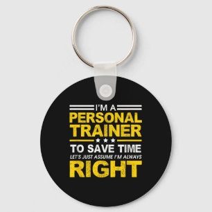 Ich bin ein Personal Trainer... Lasse einfach Ume Schlüsselanhänger
